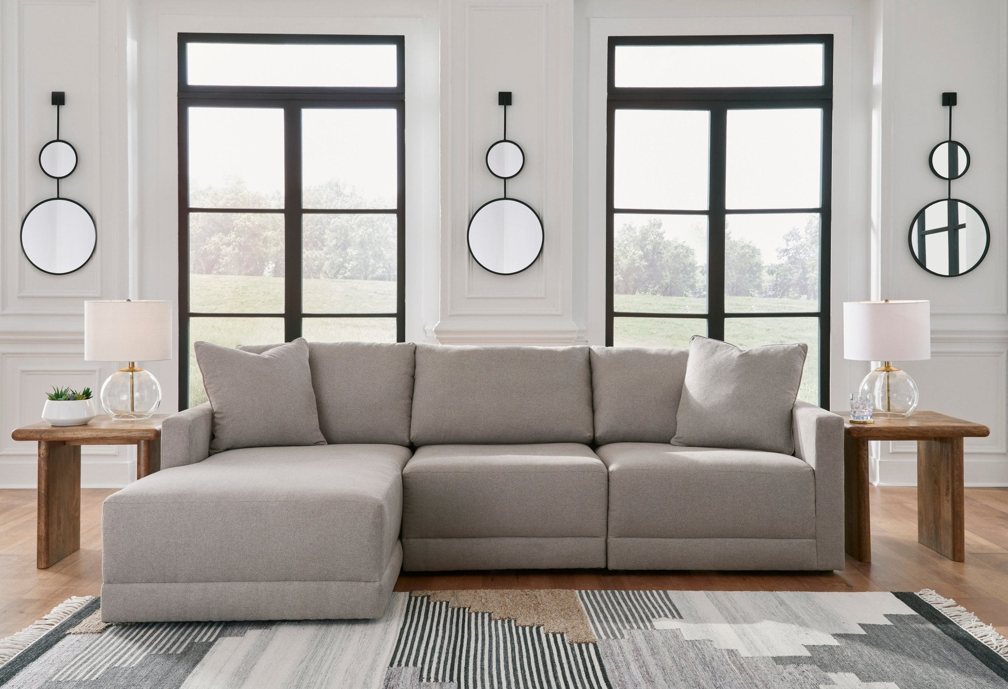 Katany 3-Piece Sectional with Chaise - HER Home Design Boutique